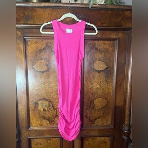 NWT Sundays- Capucine Dress in Hot Pink. Size M